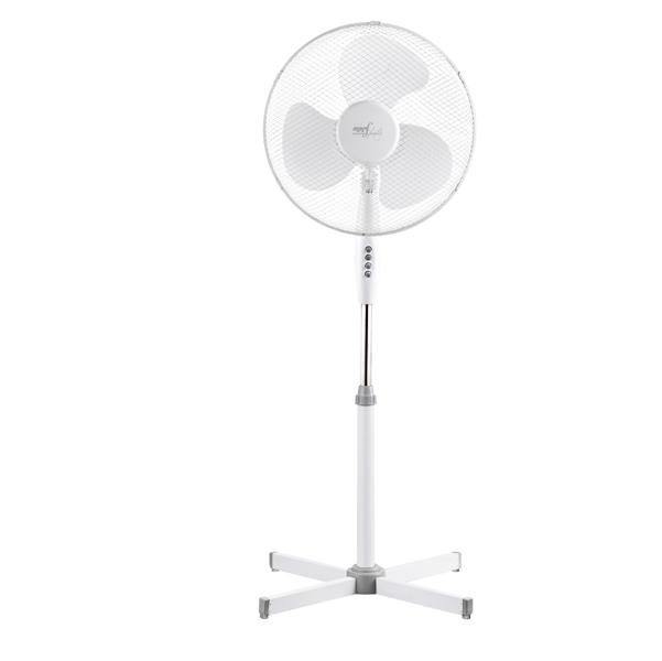 Ventilatore a Piantana Altezza Regolabile 45W 3 Pale 3 Velocita'