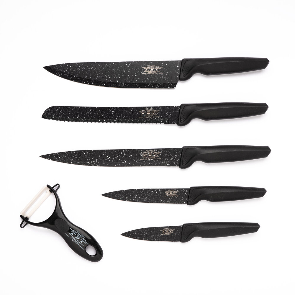 Set di coltelli da cucina in ceramica Coltello professionale con guaine, a  prova di ruggine