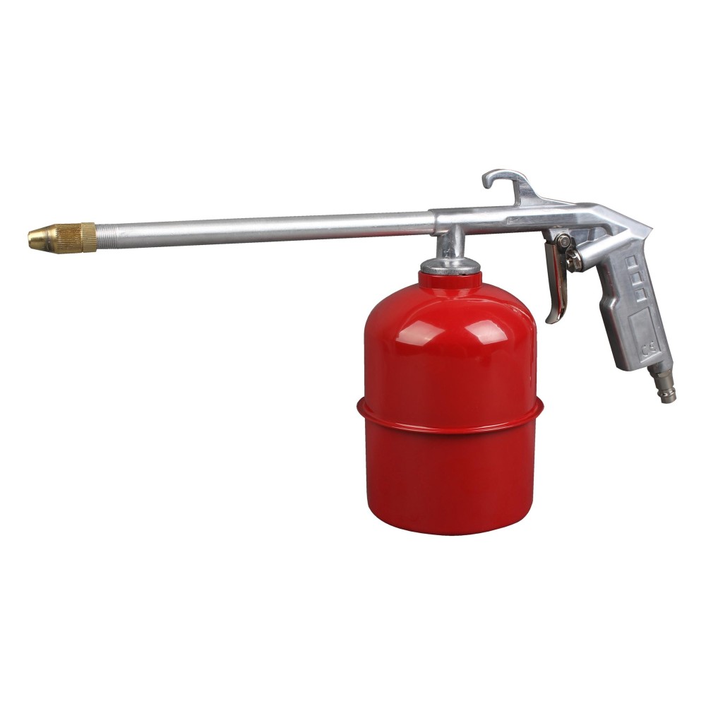 Pistola Lavaggio Aria Compressa Per Compressore Serbatoio 1lt Nafta Ol